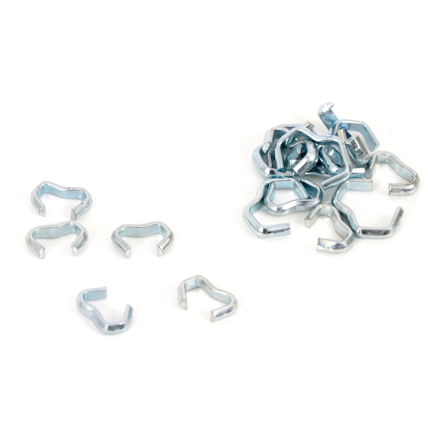 100 x 8mm - 10mm SHOCK CORD CLAMPS - The Bungee Store